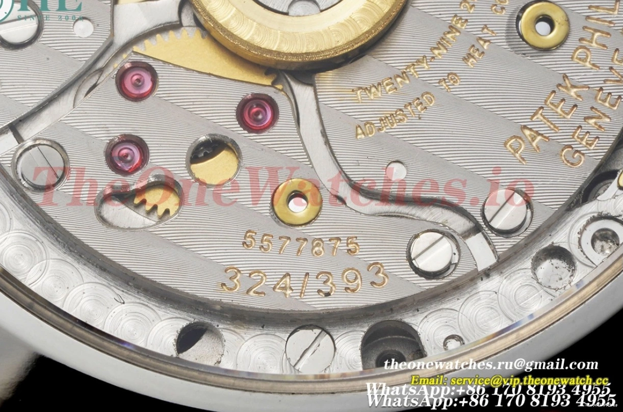 Black Calatrava Philippe Num SS 324SC Patek HKF LE - 5226 0411